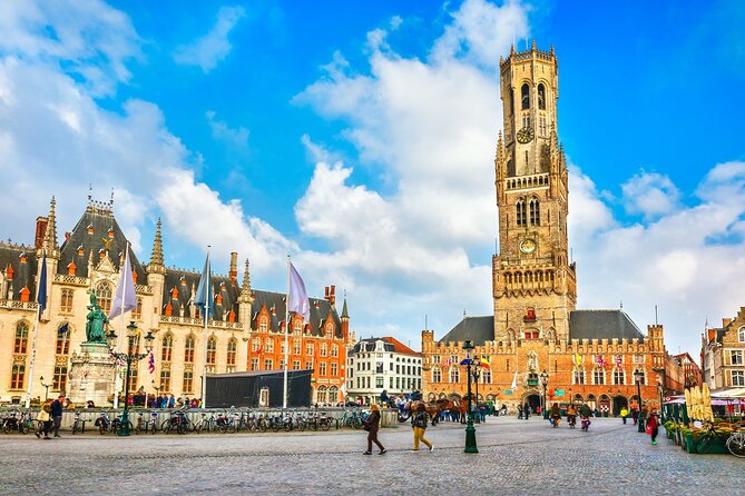 6 Hour Bruges Shore Excursion from Zeebrugge Cruise Port - The Holy Blood Basilica and a famous canal view