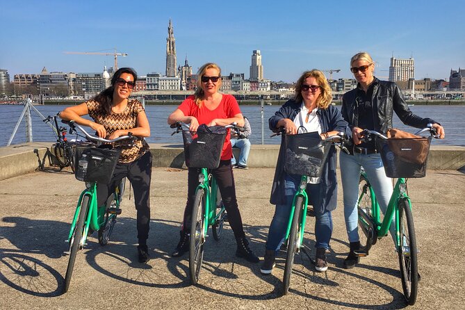 Antwerp Bike Tours - The Scheldt crossing is the tour’s most memorable trick