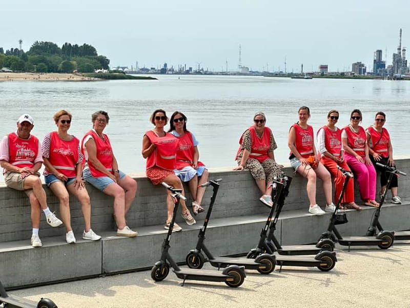 Antwerp: The Big Five City Highlights E-kickscooter Tour - The MAS and Antwerp’s port story