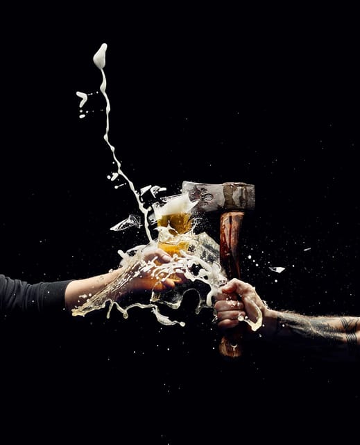 Axe Throwing Experience - The bar, craft drinks, and extra spending