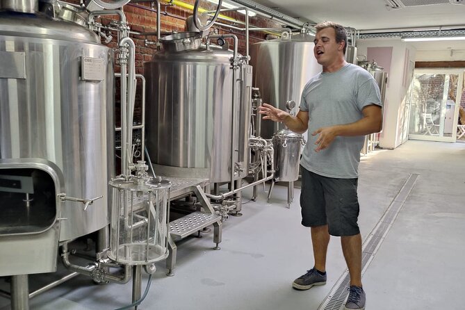 Beer & Chocolate Tasting in a Brewery-Distillery - Four beers made in Brussels