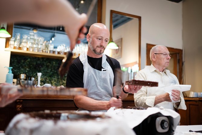 Belgian Chocolate Workshop in Bruges - Making mendiants and finishing the box