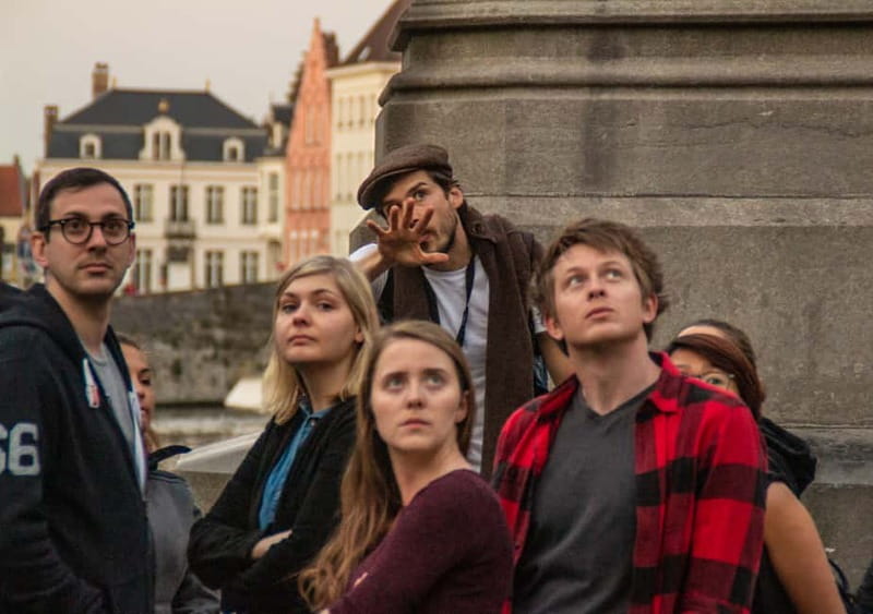 Bruges: 1.5-Hour Dark Side of Bruges Private Tour - Jan Van Eyck Square and the city’s trading past
