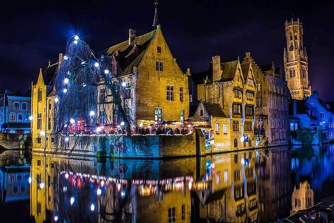 Bruges at Night: Murder, Mystery & Dark Stories Small Group Walk - Starting beneath the Belfry at the Markt