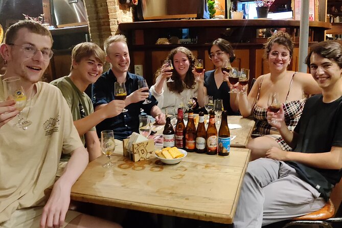 Bruges Beer Tasting Experience (with cheese!) - Cheese, salami, and the practical value of snacks