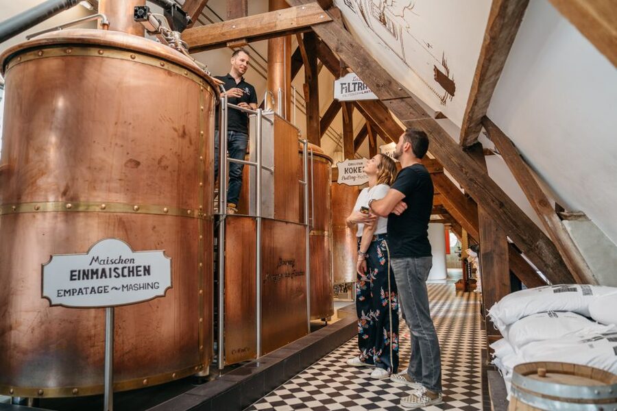 Bruges: Bourgogne des Flandres Brewery and Distillery Visit - Open fermentation and the part most tours skip
