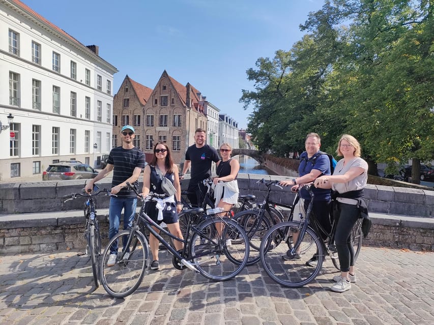 Bruges by bike with family and friends! - Passing the hospital, brewery and Beguinage