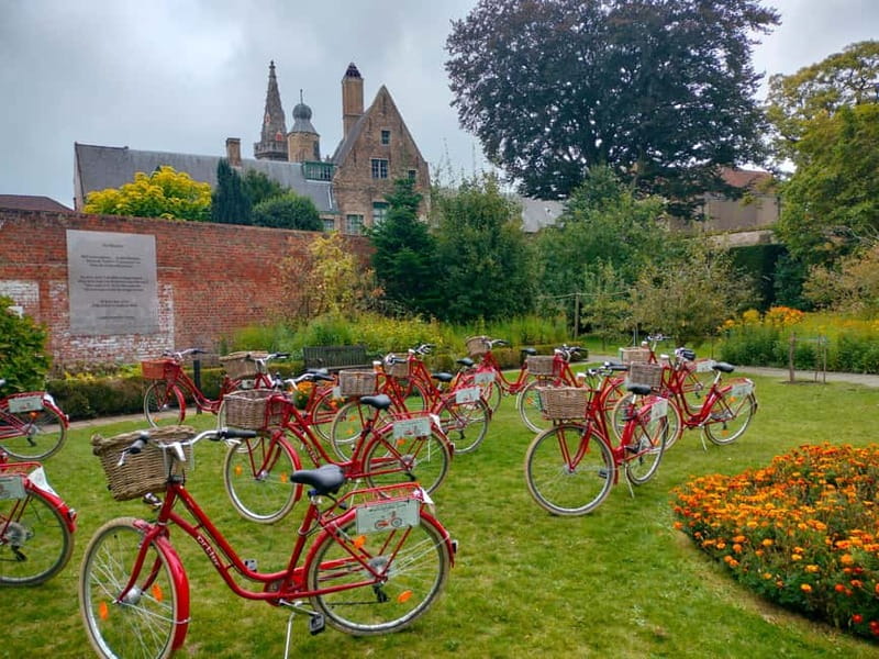 Bruges: Guided Retro Bike Tour of Highlights and Hidden Gems - Windmills and the Sint-Anna quarter