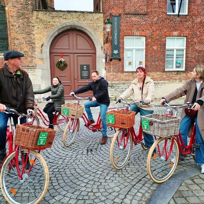 Bruges: Guided Retro Bike Tour of Highlights and Hidden Gems - Stairway to Heaven and other local details