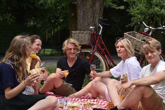 Bruges, Guided Retro Biketour: Highlights and Hidden Gems - Almshouses and the Mary of Burgundy statue