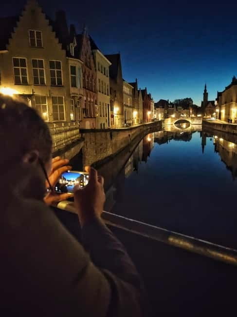 Bruges: Nightly Tales and Untold History Walking Tour - Sint-Jansplein and the chocolate and fries stops