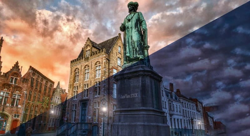 Bruges: Nightly Tales and Untold History Walking Tour - Potterierei, Augustijnenrei, and the Augustine Bridge
