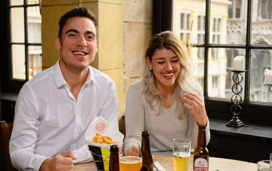 Brussels: Belgian Chocolate, Beer, and Fries Tasting Tour - Three Brussels staples in one three-hour walk