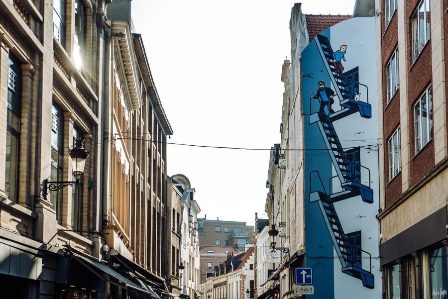 Brussels Comics & Street Art: Private Walking Tour - Why Brussels works so well as a comic-book city