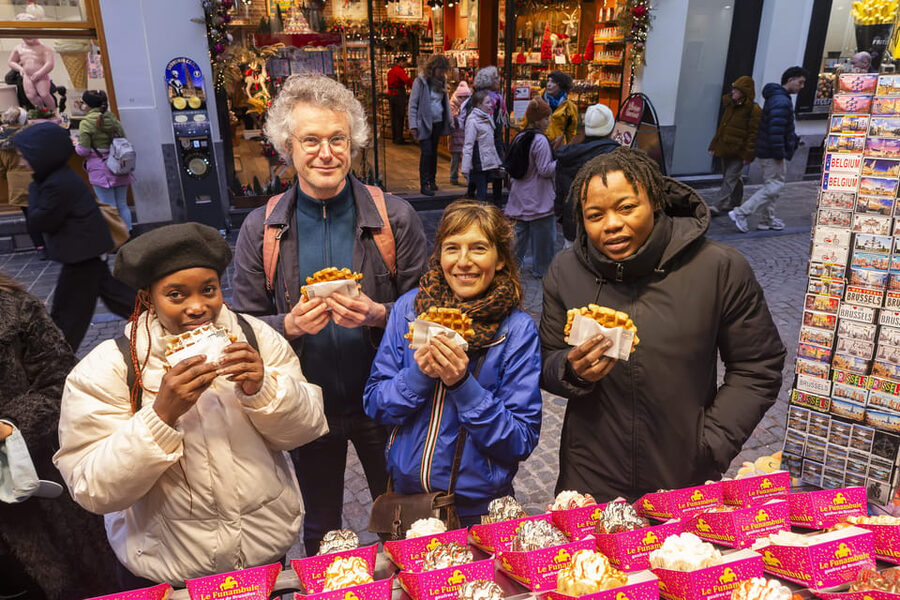 Brussels Food Tour: Main Dish, Beer, Waffle & Chocolate - How much food and drink do you really get?