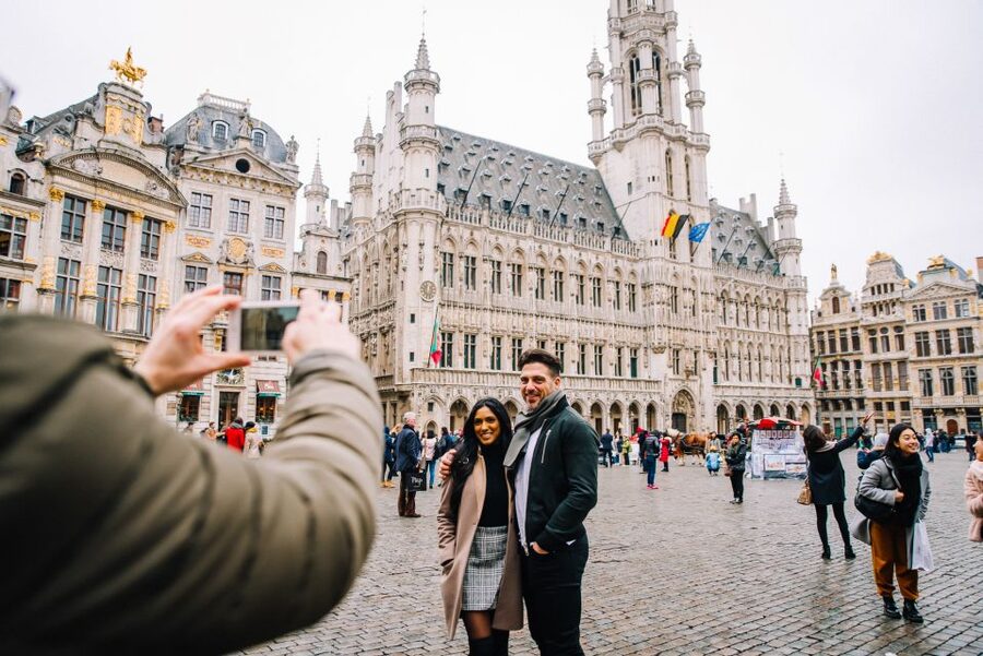 Brussels: Highlights & Hidden Gems Private Walking Tour - Frites, waffles, chocolate, and beer