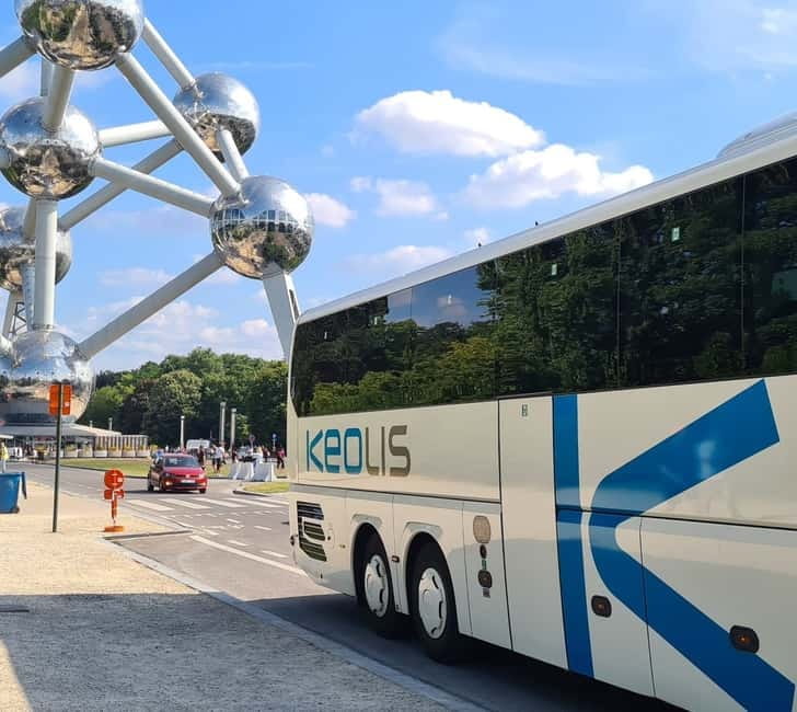 Brussels Highlights: Walking & Bus Tour with Waffle Tasting - Two hours on the coach, from royal buildings to European politics