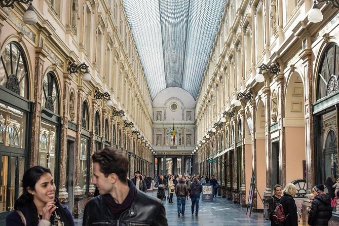 Brussels: Historical Walking Tour with Chocolate & Waffle Tasting - Place Royale and the view toward the lower city