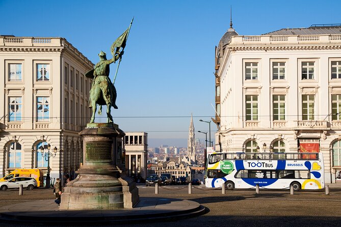 Brussels Tootbus Discovery Hop On Hop Off Bus and walking tours - Atomium and Mini-Europe: the longest useful connection