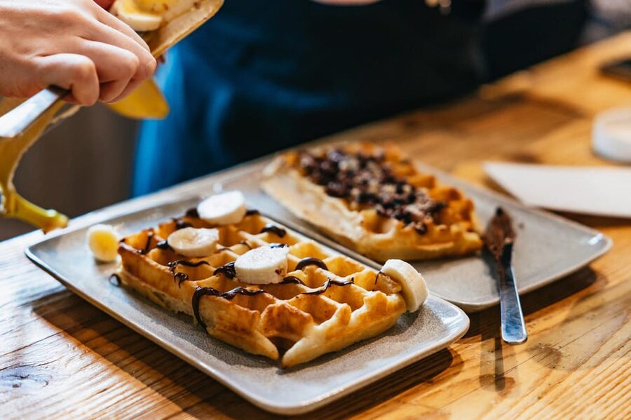 Brussels: Waffle Making Workshop - All You Can Eat - Topping choices, from chocolate to fruit