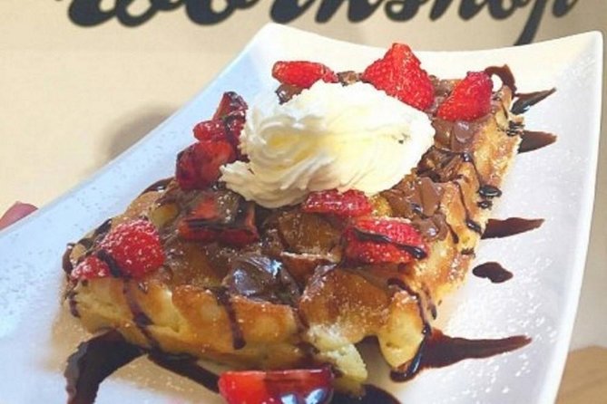 Brussels Waffle Workshop - Making Belgian waffles instead of just ordering one