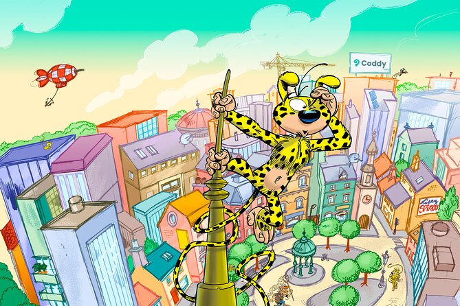 Children's escape game in the city of Ghent Marsupilami - Starting at Saint Michaels Bridge