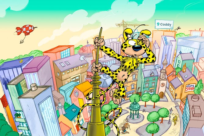 Children's escape game in the city of Liège Marsupilami - How the city walk works