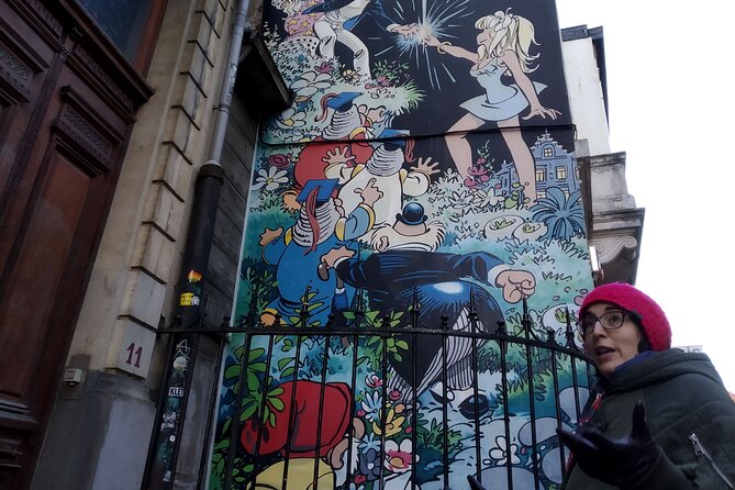 Comic Book Tour in Brussels - Reading the comic murals around Broussaille