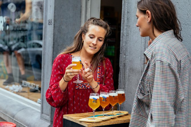 Drinks & Bites in Brussels Private Tour - Halles Saint-Géry and the city walk
