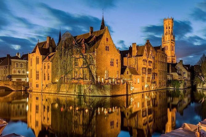Evening Tour: The Dark Side of Bruges - Choco-Story square and early financial trade