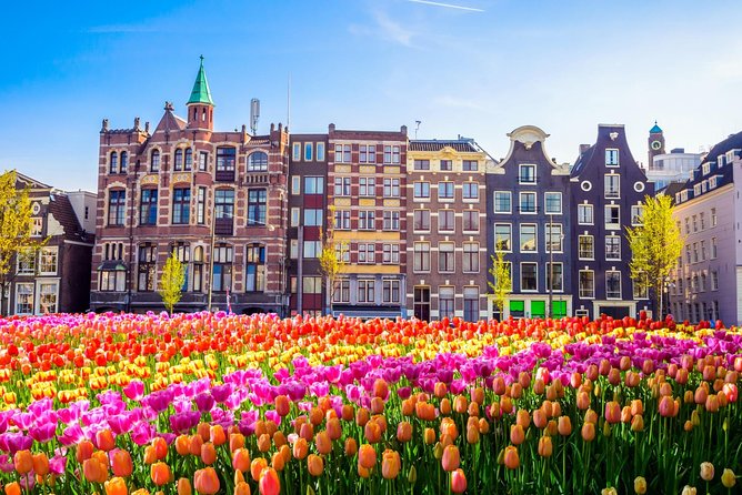 Excursion to Amsterdam by bus from Brussels - Entering Amsterdam by canal