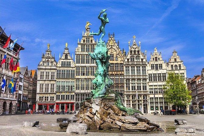 Excursion to Antwerp and Ghent by bus from Brussels with stop at the Atomium - Meir offers Antwerp’s modern contrast