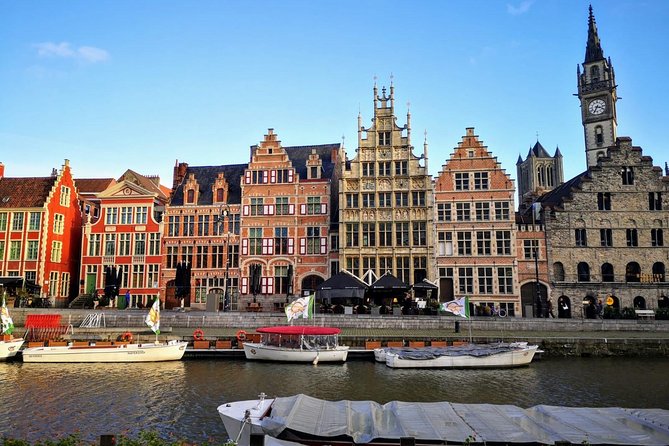 Excursion to Bruges and Ghent by bus from Brussels - Burg Square and the famous Bruges canal view