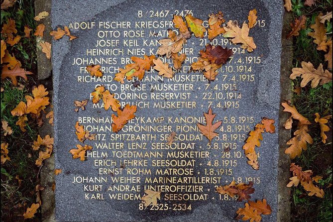 Flanders Fields Remembrance Tour from Bruges - Hill 60 and the trenches near Zillebeke