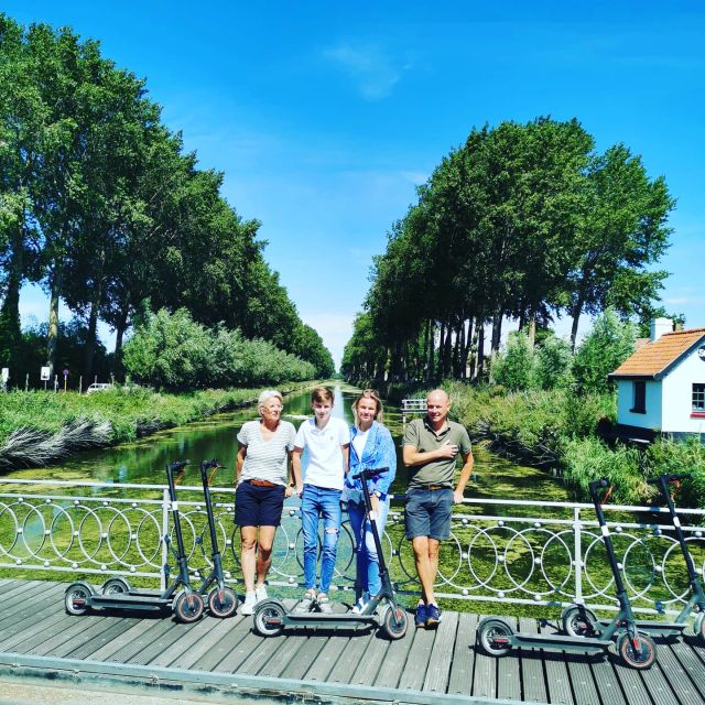 From Bruges to Damme: Private Electric Scooter tour - A different way to get from Bruges to Damme