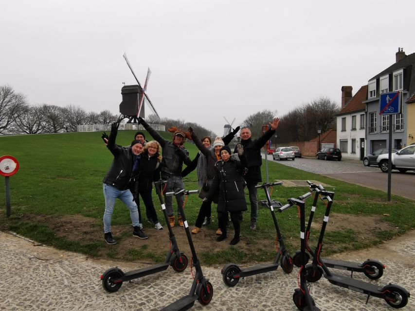 From Bruges to Damme: Private Electric Scooter tour - The ride toward Damme