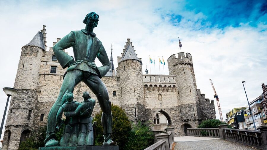 From Brussels: Full-Day Antwerp and Ghent Guided Tour - Antwerp’s castle, churches, and central streets