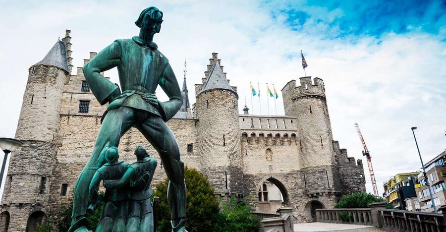 From Brussels: Full-Day Antwerp and Ghent Guided Tour - Ghent free time beside the old center