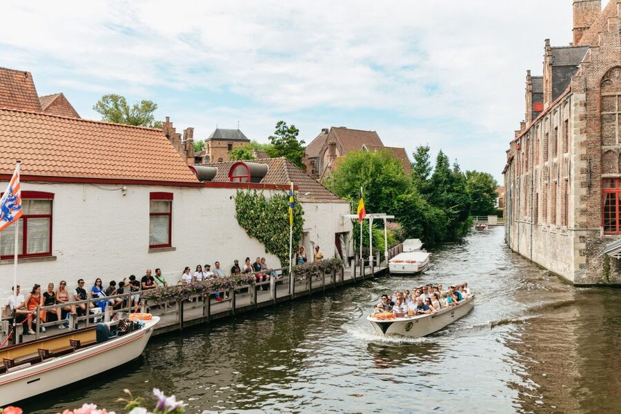 From Brussels: Guided Day Trip to Bruges and Ghent - Rozenhoedkaai and Bruges’ main squares