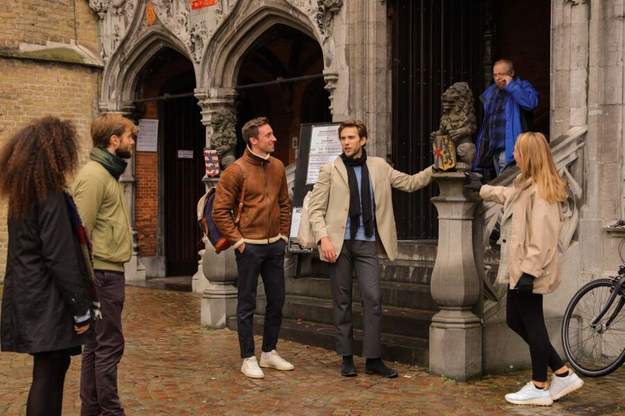 From Paris: Bruges Guided Tour with Hotel Pickup - Entering Bruges and starting the walking tour