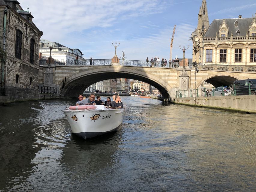 Ghent: 40-Minute Historical Boat Tour of City Center - Graslei, the best opening view