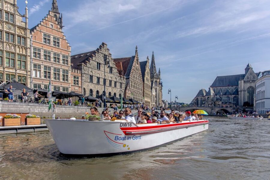 Ghent: 50-Minute Medieval Center Guided Boat Trip - Timing, frequency, and value at $12