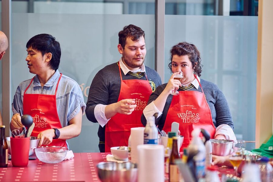 Ghent: Belgian Waffle-Making Workshop with Beer Tasting - Choosing the beer for your waffle batter