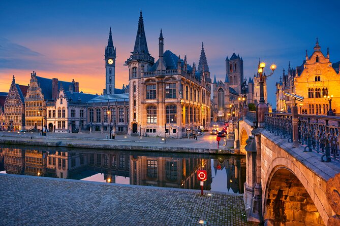 Ghent: City Walk with Audio Guide in 7 Languages on your Phone - Korenmarkt, Saint Nicholas Church, and the city center
