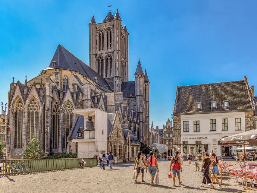 Ghent: Guided Walking Tour and Canal Boat Trip - Graslei, the Herb and Grain Quay, and old guild trades
