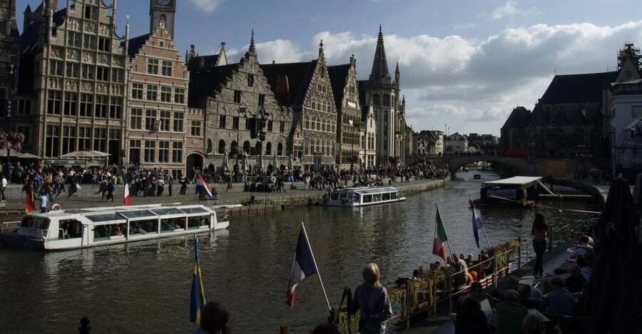 Ghent: Walking Tour from Friday Market to the Cathedral - European institutions and the modern city