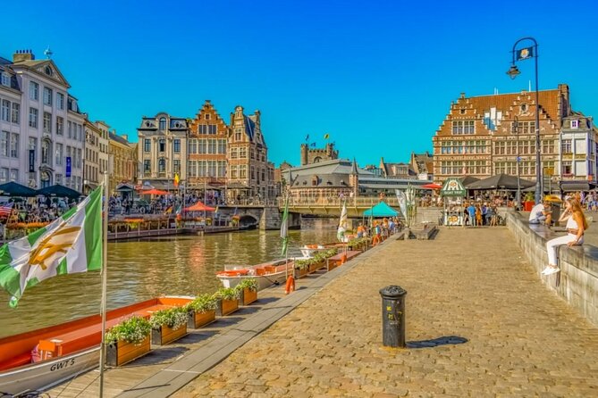 Ghent Walking Tour with Audioguide on Your Smartphone - Grasbrug connects two historic riverfronts