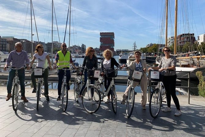 Guided Bike Tour: 2 Hours Highlights of Antwerp - Het Steen and Antwerp’s riverfront