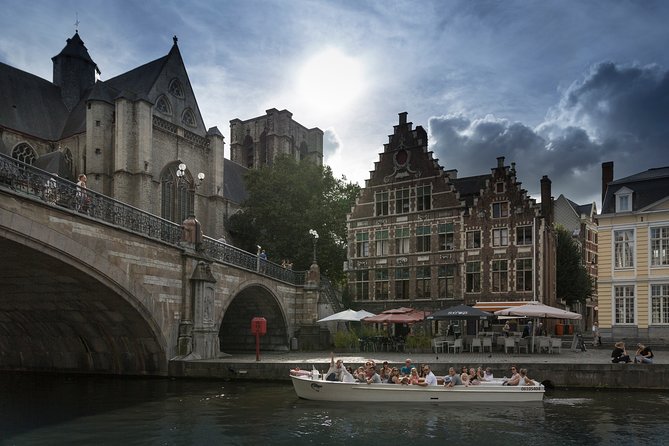 Guided Boat Trip in Ghent - Ghent’s medieval center from the River Leie