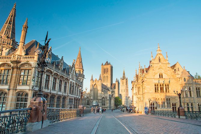 Guided tour of Ghent - St. Michael’s Bridge, Ghent’s best photo stop